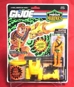 GI Joe Action Figure CLUTCH Mega Marines #2 Bellissimo MOC 1993 - Foto 1 di 2