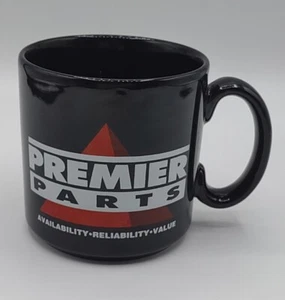 TAMS England Advertising Coffee Mug PREMIER PARTS Black Red White March 1993 - Picture 1 of 7
