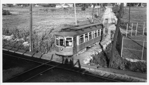 8FF381 RP 1940s/70s CHICAGO SURFACE LINES STREETCAR #2589 MICHIGAN-119 - Picture 1 of 1