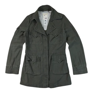 Levis Safari Military Jacket Cotton Men Casual Khaki Green M - Picture 1 of 11