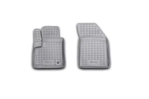 Custom Fit Floor Mats Liners fits 2012-2015 Toyota Tacoma Reg +Access Cab, 2 pcs - Picture 1 of 1