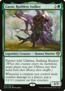 NM Foil Cazur, Ruthless Stalker, MTG, Ikoria Commander, Magic the Gathering, 5 - Picture 1 of 1