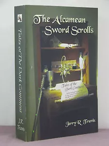 signed, Alcamean Sword Scrolls:Tales of the Dark Continent by Jerry Travis(2003) - Picture 1 of 3