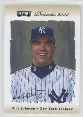 2003 Playoff Portraits Beige /250 Nick Johnson #114 - Image 1 of 2