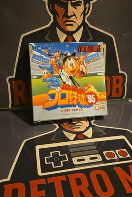 JAPANESE Virtual League Baseball Game for Nintendo Virtual Boy Complete CIB - Image 1 of 4
