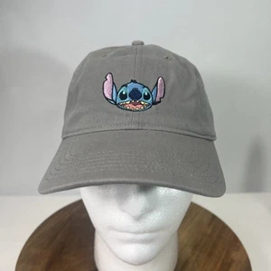 Disney Lilo and Stitch Baseball Hat Ohana Family Grey Adjustable Embroidered NWT - Picture 1 of 11