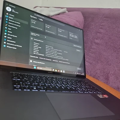 Huawei MateBook 16 space grey 512gb/16gb Ryzen 7 5800H - Bild 1 von 4