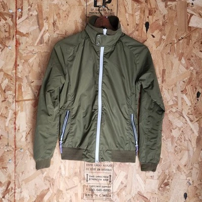 Chaqueta Helly Hansen Verde Cremallera Completa Forrada de Vellón Bolsillos con Cremallera Carcasa Suave Talla XS Foto 1 de 4