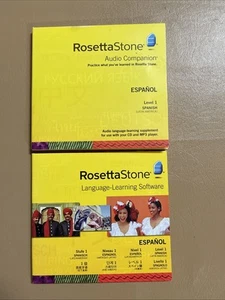Rosetta Stone Espanol / Spanish (Latin America) Level 1 (5 Discs) 1 Disc Missing - Picture 1 of 5