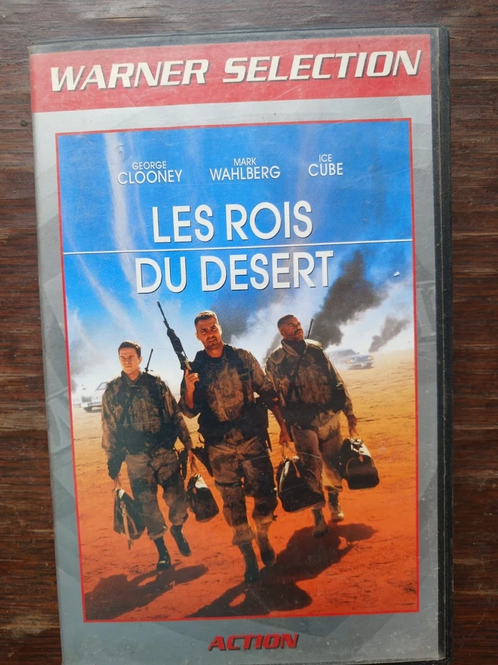 Three Kings 1999 Original War Movie VHS Tape Film George Clooney Mark Wahlberg - Image 1 of 1