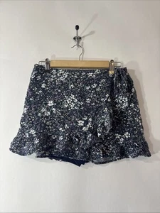 Nordstrom Youth Girls Floral Wrap Front Skirt Skort Size XL (14/16) - Picture 1 of 10