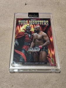 2025 Wild Card Jon Jones 1/1 Haunted Hits Turf Monster Factory Sealed - Picture 1 of 2