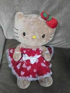 Build A Bear Lebkuchen Hello Kitty 18 Zoll Plüsch Weihnachten Schleife 2012 Kleid - Bild 1 von 3