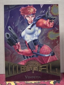Fleer Marvel Metal Vendetta 1995 #54 - Imagen 1 de 2