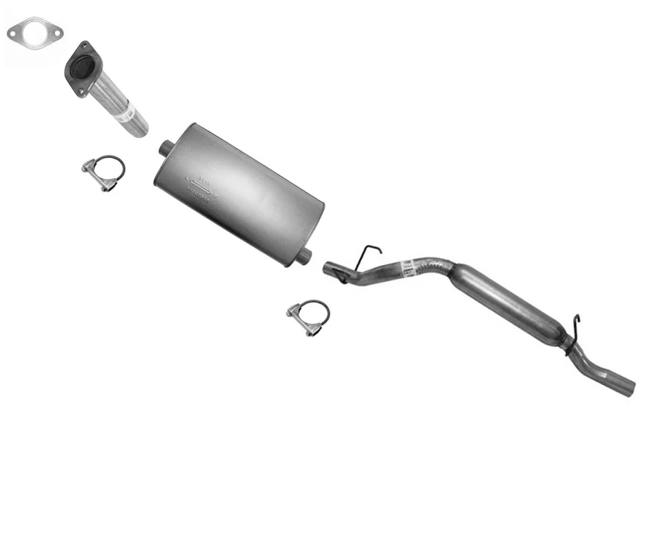 Silenciador tubo de escape para tracción delantera Buick Rendezvous 02-07 3,4 3,5 L Foto 1 de 4