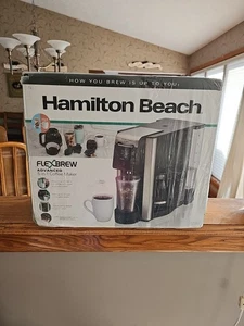 Hamilton Beach FlexBrew Advanced 5-in-1 Programmable 12 Cup Drip and Single S... - Picture 1 of 4