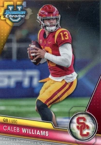 🏈 Caleb Williams 2023 Bowman U Chrome #1🔥 - Picture 1 of 2