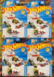 🔥Hot Wheels 2025 Feline Lucky. 🐈🍀 4 Stück.🔥 - Bild 1 von 1