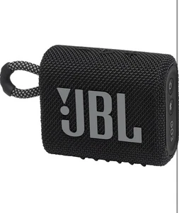 JBL Go 3 Tragbarer Wasserdichter Lautsprecher - Schwarz. A2 - Bild 1 von 4