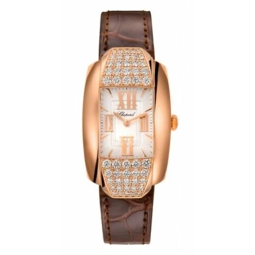 ¡Nuevo reloj Chopard La Strada 419399-5001 de diamantes de oro rosa de 18 quilates para damas!!! Foto 1 de 1