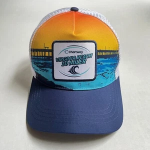 Boco Gear Hat Virginia Beach 10 Miler Snapback Cap Live Love Run Marathon NWOT - Picture 1 of 10