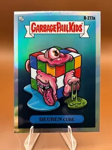 Reuben Cube #R-277a - Art by Rory, Refractor 2024 Topps Chrome Garbage Pail Kids - Picture 1 of 2