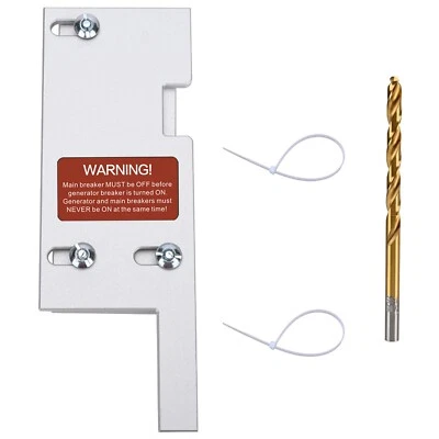 Generator Interlock Kit with main and branch breakers spaced 2 1/2 to 3 1/2 IN - Image 1 of 4