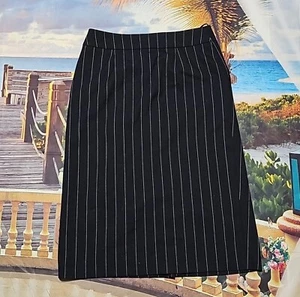 Hugo Boss Pinstripe Skirt Size 4 NWT - Picture 1 of 5