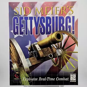 Sid Meier's Gettysburg!, 1997, scatola grande, nuovo e sigillato - Foto 1 di 10