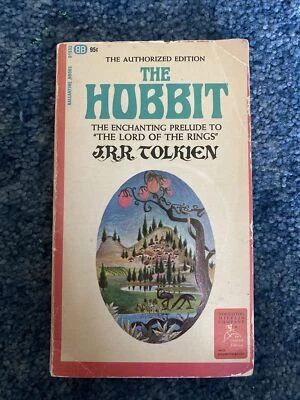 The Lord of the Rings The Hobbit vintage Paperback by J. R. R. Tolkien from 1971 Foto 1 de 4