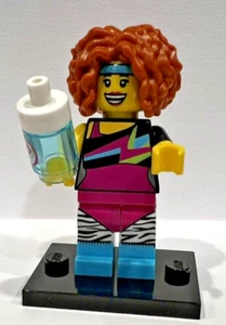 Lego Dance Instructor Minifigure Collectible Series 17 Fitness gym lady - Picture 1 of 7