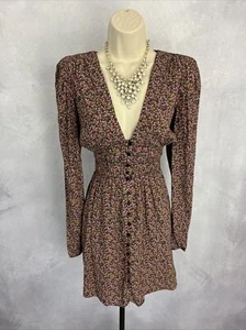 Zara Dress UK 6 V Neck Party Evening Cocktail Special Formal Occasion - Picture 1 of 17