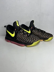 Nike Zoom KD 9 GS Juvenil Talla 6Y Negro/Multi Zapatos de Baloncesto 855908-999 - Imagen 1 de 11