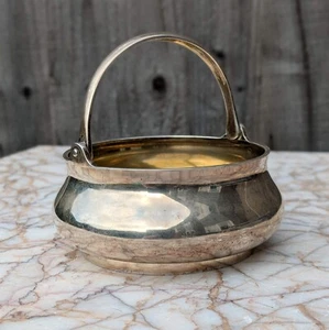 Antique Russian Silver Sugar Basket Bowl - IGNATY SAZIKOV - Superb Maker 280G - Picture 1 of 11