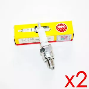 2X NGK C7HSA Spark Plug 110cc 125cc 140cc PIT PRO Trail Quad Dirt Bike ATV Buggy - Picture 1 of 6