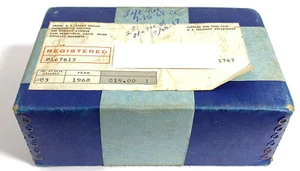 US ASSAY OFFICE Numismatic Service Original Set Shipping Box 1968 - BOX ONLY - Bild 1 von 9