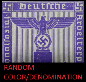 Nazi Germany Third Reich Eagle Stamp 1942 WW2 Issue Reichspfennig Rare Artifact - Picture 1 of 12