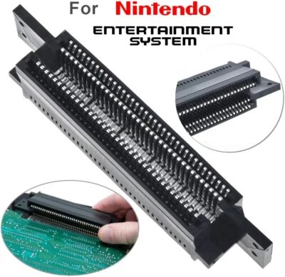 72 Pin Replacement Connector Cartridge Slot - Original Nintendo Nes Console - Image 1 of 4