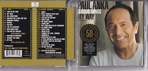 Paul Anka – Classic Songs My Way 2xCD Universal, Super Jewel Case - Picture 1 of 1