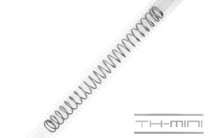 Resorte de presión 2,5 mm aplicado 34,5x360 mm 13,2 kg espiral acero inoxidable metal - Imagen 1 de 1