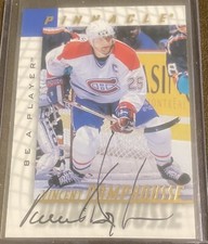 1997-98 Pinnacle Be a Player “Autograph” Vincent Damphousse #157