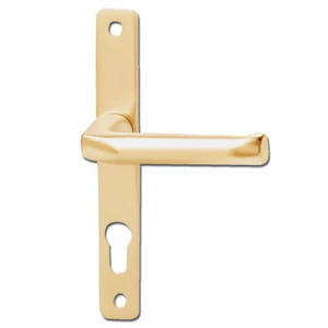 Hoppe 113P/200LM UPVC Hebel Türgriffe 70 mm Mittel Anzüge Ferco Gold - Bild 1 von 1