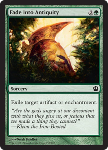 Fade into Antiquity ~ Near Mint Theros MTG Magic UltimateMTG Green Card - Image 1 of 1