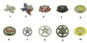 Cinturón de insignia Bull Longhorn Lonestar adjunto jefe del sheriff hebilla policía vaquero occidental - Imagen 1 de 28