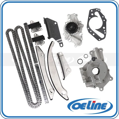 Kit de cadena de distribución Fit 2002-2006 Stratus Chrysler 300 Sebring 2,7 L bomba de agua de aceite Foto 1 de 4