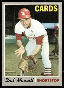 1970 Topps #503 Dal Maxvill  VGEX-B111R3