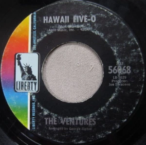 The Ventures ‎– Hawaii Five-O, Vinyl, 45rpm, 1968, Very Good condition - Picture 1 of 2