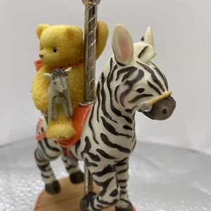 Cherished Teddies~Jason~1998~"When It Comes To Friendship"~Zebra~Reg#8 H4/102 - Picture 1 of 16