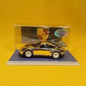 Hot Wheels PORSCHE 911 GT3 RS CHROME (WANGSTAR CUSTOM) Limited VERI PILOTI - Foto 1 di 15