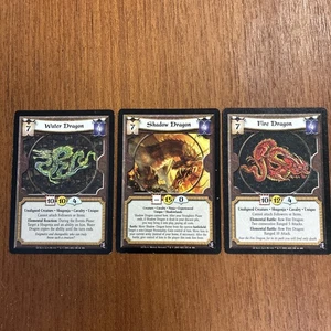 2005 Legend of the Five Rings L5R Dragon Shadow Water Fire 486 193 191 196 - Bild 1 von 5